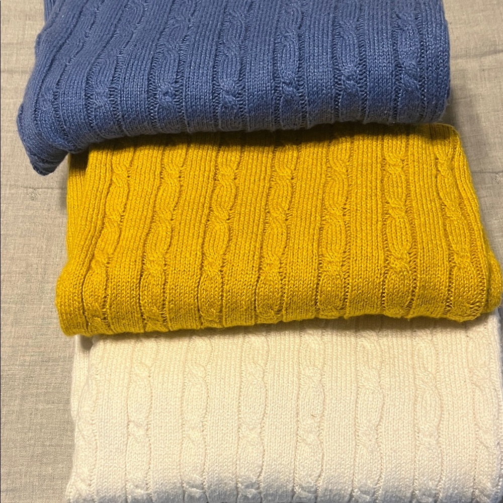 Talbots Knit Sweater trio!